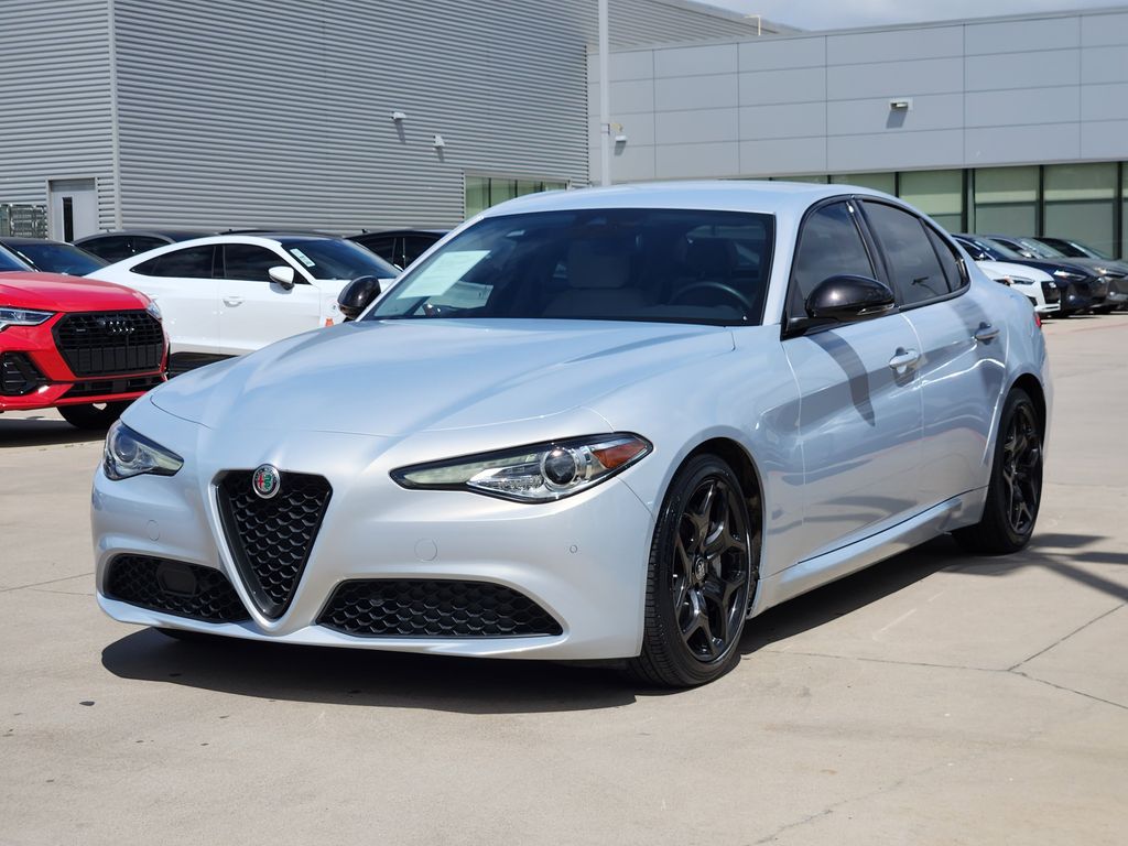 used 2021 Alfa Romeo Giulia car, priced at $22,691