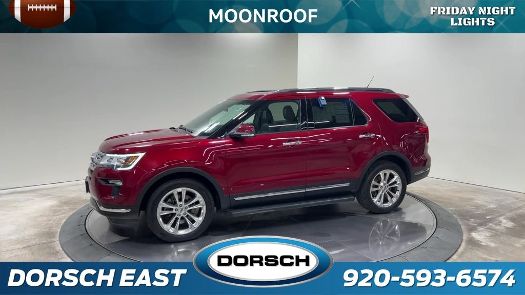 used 2018 Ford Explorer car, priced at $24,907