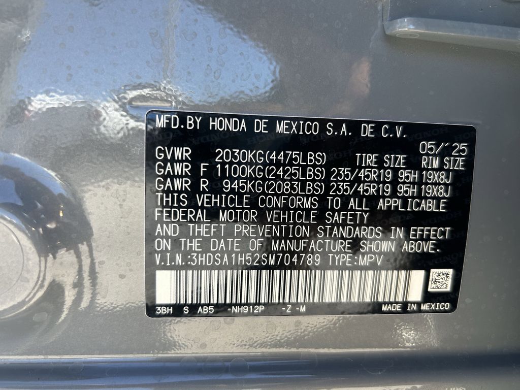 new 2025 Acura ADX car, priced at $37,406