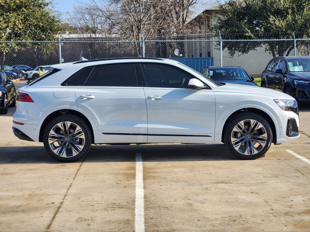 new 2025 Audi Q8 car, priced at $86,615