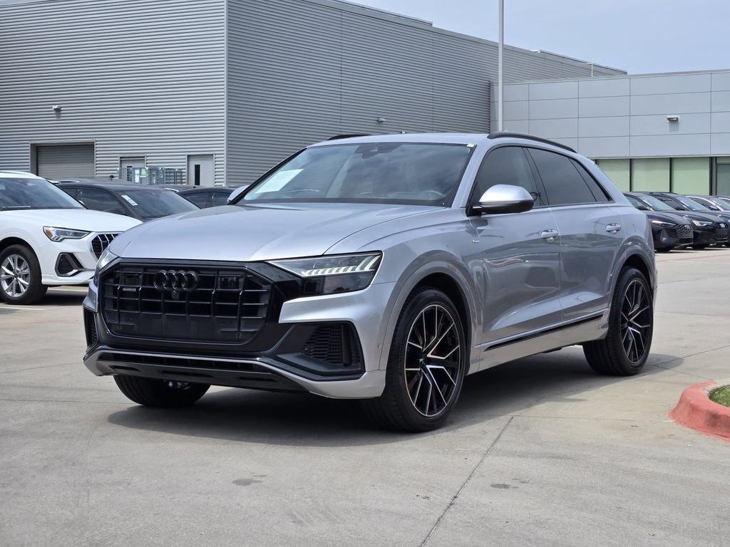 used 2020 Audi Q8 car, priced at $45,941