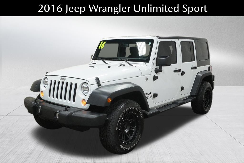 used 2016 Jeep Wrangler car, priced at $18,350