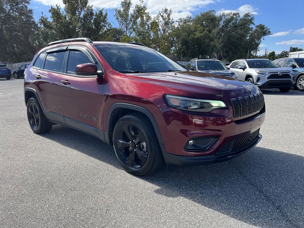 used 2021 Jeep Cherokee car, priced at $20,495