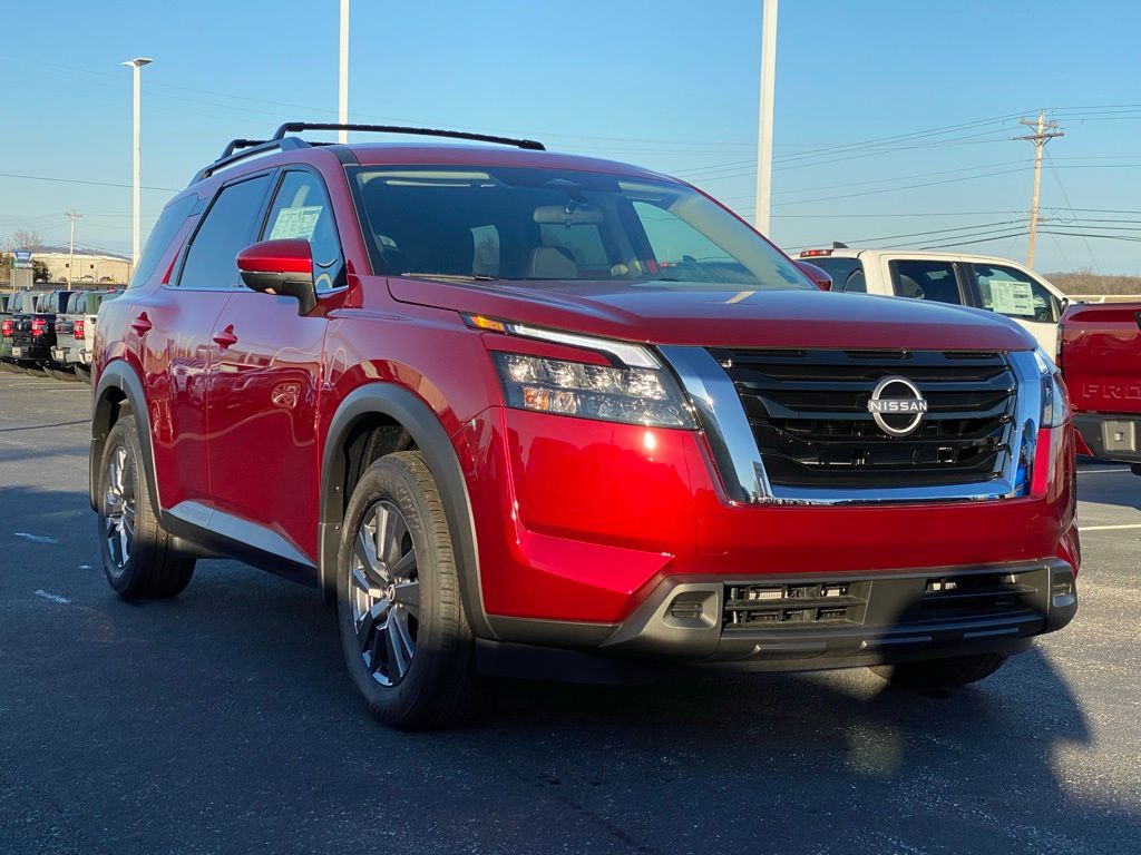 new 2025 Nissan Pathfinder car, priced at $38,776