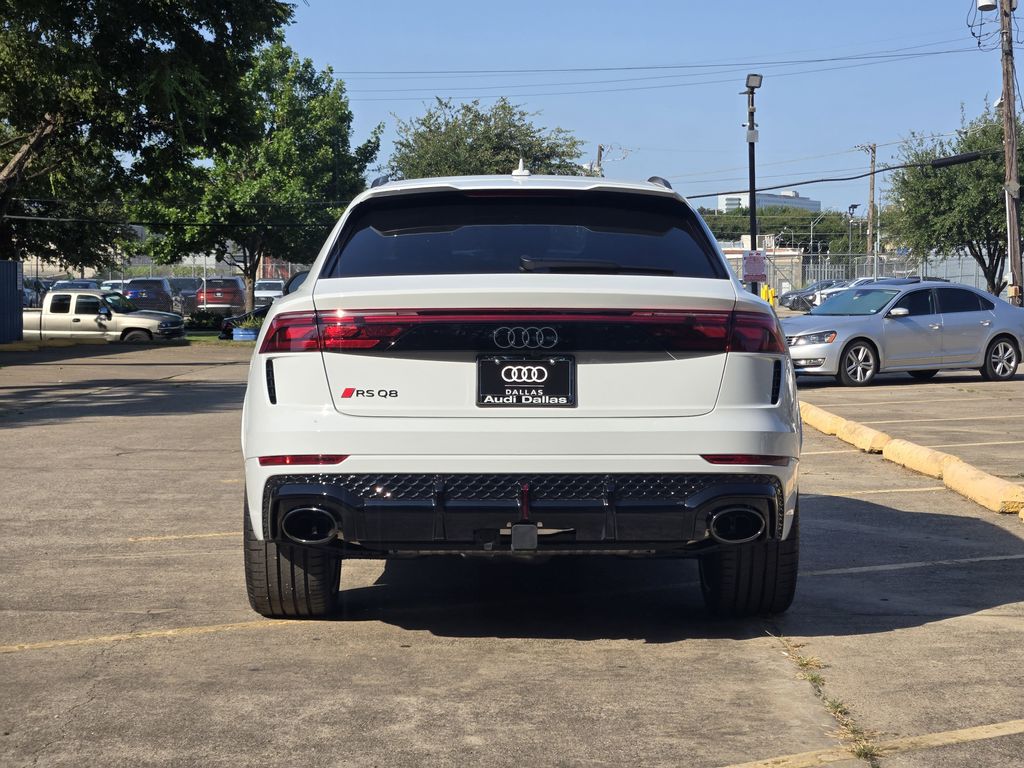 new 2025 Audi RS Q8 performance car, priced at $149,550