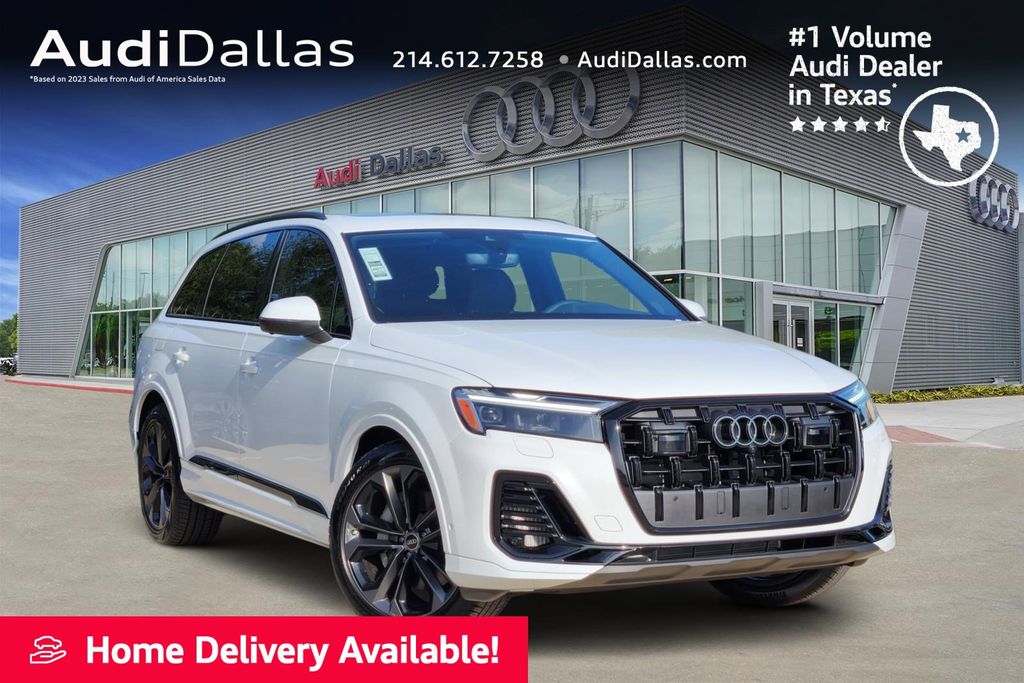 new 2025 Audi Q7 car, priced at $77,450