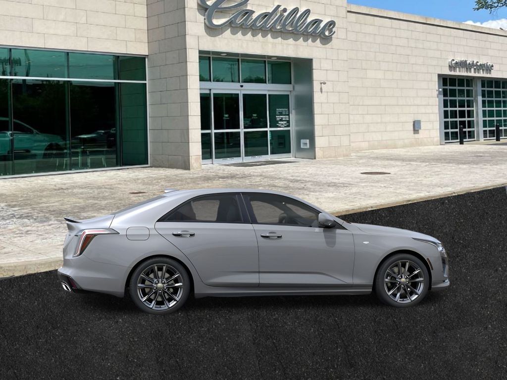 new 2025 Cadillac CT4 car, priced at $49,160