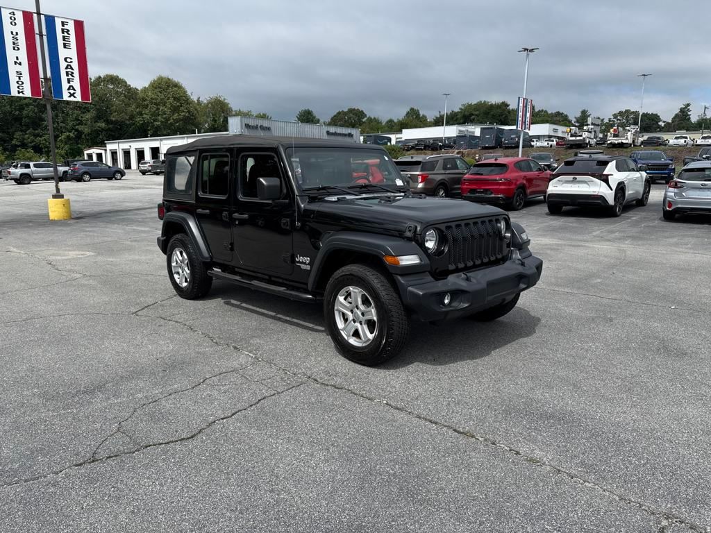 used 2018 Jeep Wrangler car, priced at $21,204