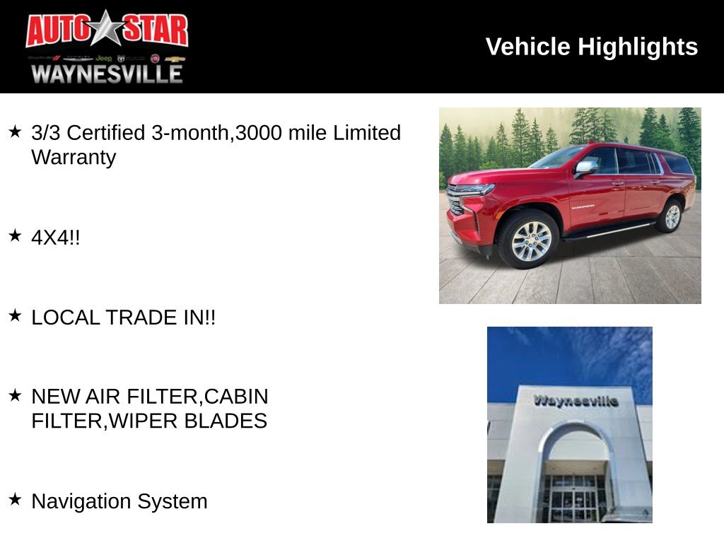 used 2024 Chevrolet Suburban car, priced at $71,990