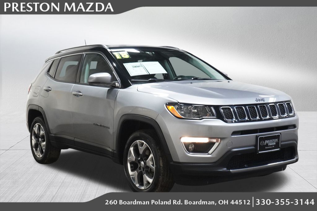 used 2018 Jeep Compass car, priced at $18,990