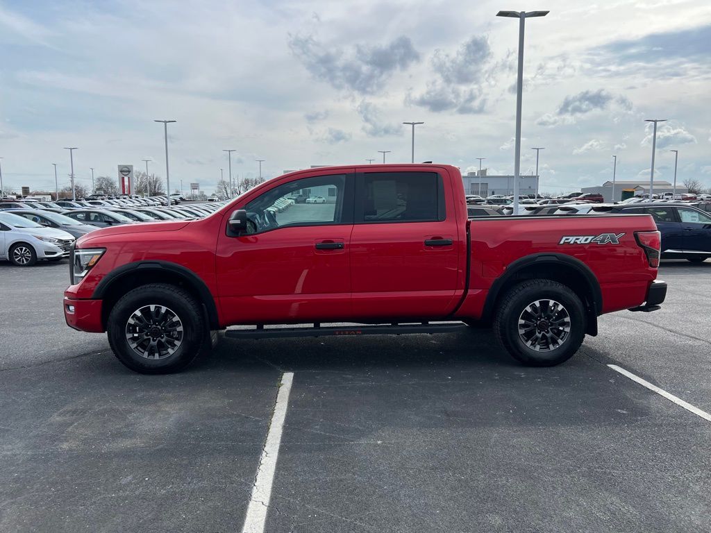 used 2024 Nissan Titan car, priced at $49,500