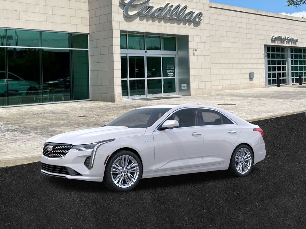 new 2025 Cadillac CT4 car, priced at $47,060