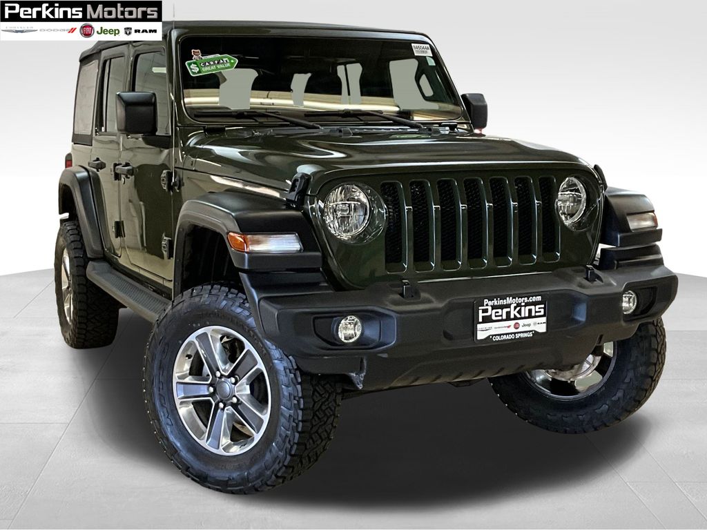used 2022 Jeep Wrangler car, priced at $33,376