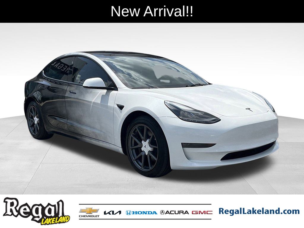 used 2023 Tesla Model 3 car, priced at $27,392