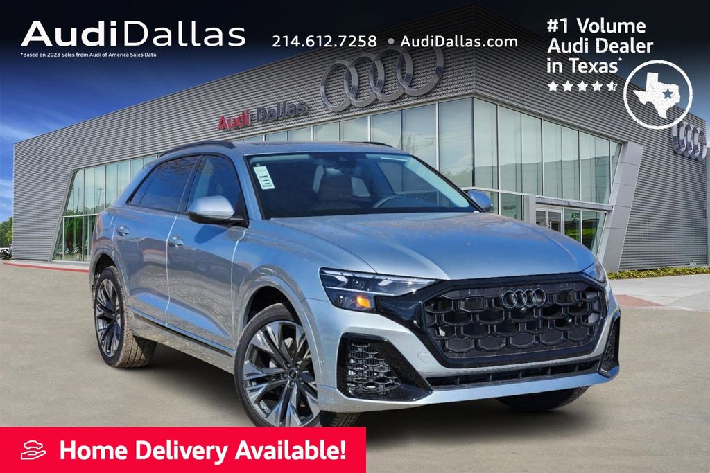 new 2025 Audi Q8 car, priced at $86,615