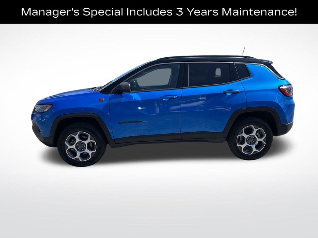 used 2022 Jeep Compass car, priced at $19,999