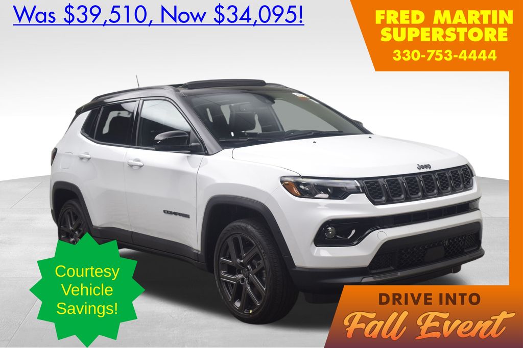new 2025 Jeep Compass car, priced at $34,095