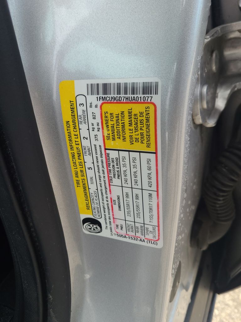 used 2017 Ford Escape car, priced at $12,233