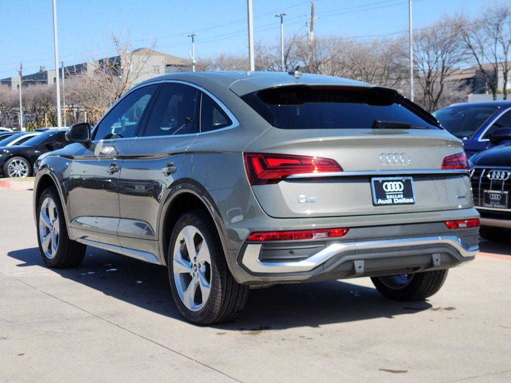 new 2025 Audi Q5 Sportback car, priced at $59,950