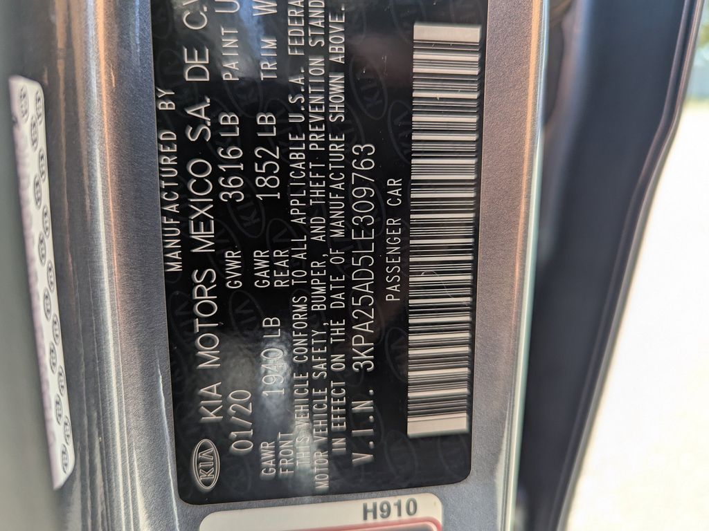 used 2020 Kia Rio car, priced at $12,493