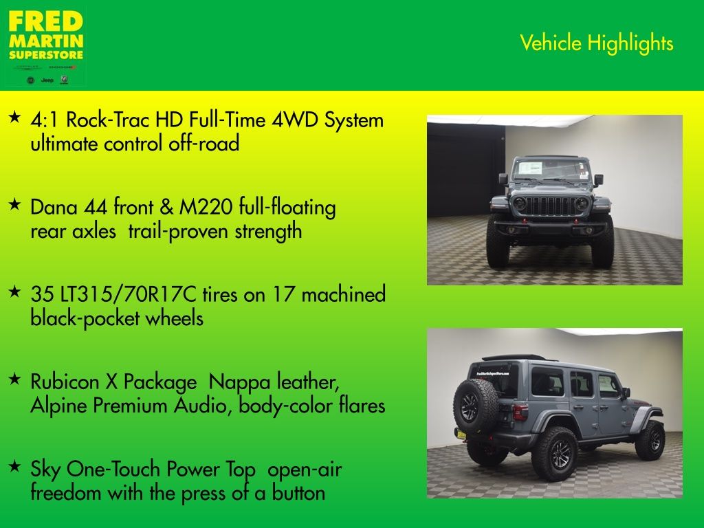 new 2025 Jeep Wrangler car, priced at $66,610