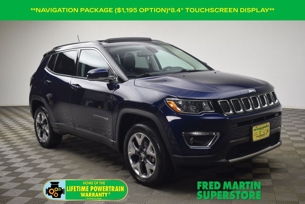 used 2018 Jeep Compass car, priced at $19,000