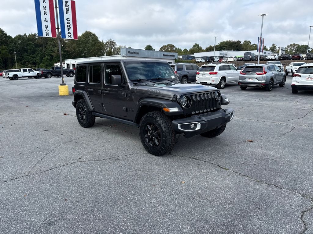 used 2021 Jeep Wrangler car, priced at $29,997