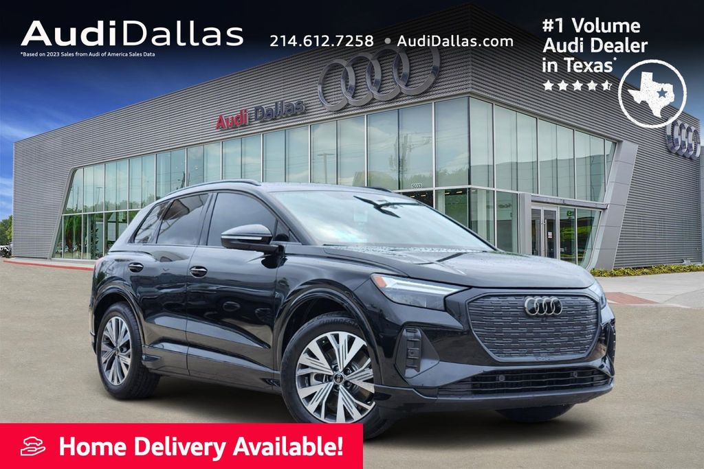 new 2025 Audi Q4 e-tron car, priced at $57,065