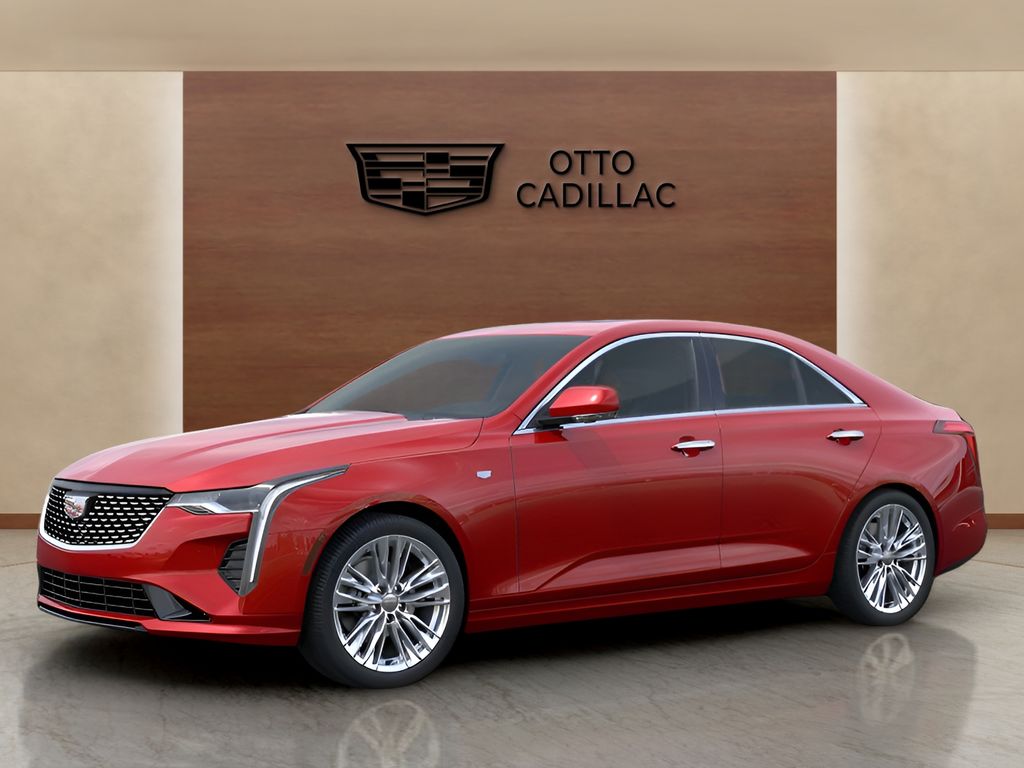 new 2025 Cadillac CT4 car, priced at $48,660