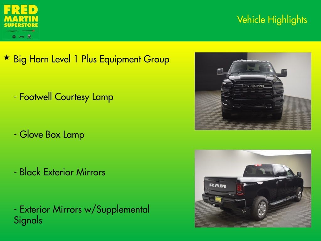 new 2026 Ram 2500 car, priced at $54,412