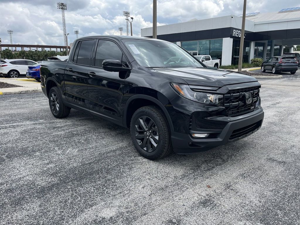 new 2025 Honda Ridgeline car, priced at $41,545