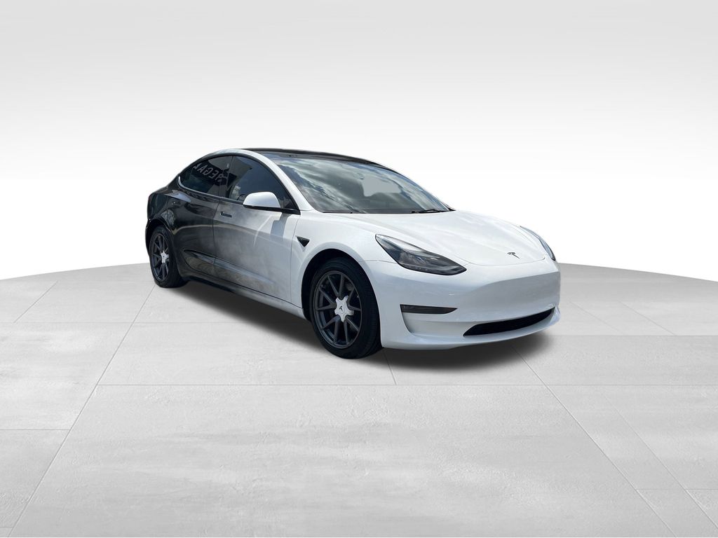 used 2023 Tesla Model 3 car, priced at $27,392