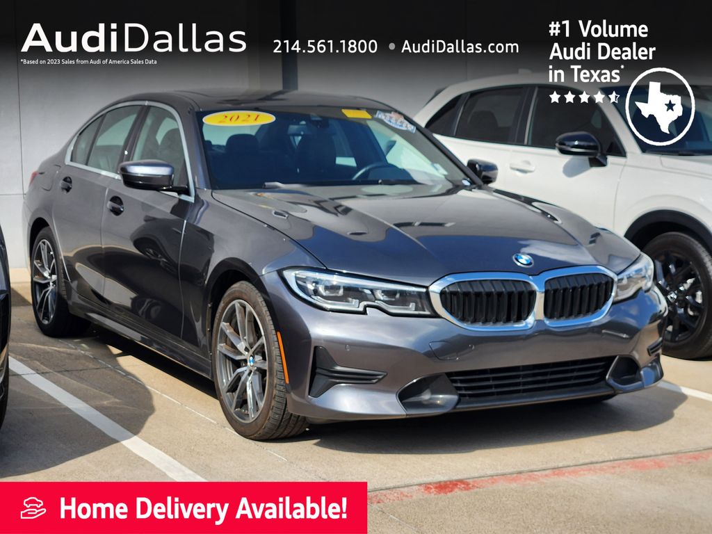 used 2021 BMW 3-Series car, priced at $27,381