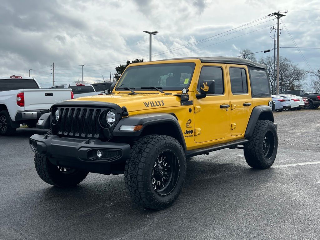 used 2020 Jeep Wrangler car, priced at $32,000