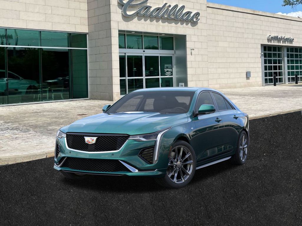 new 2025 Cadillac CT4 car, priced at $48,660