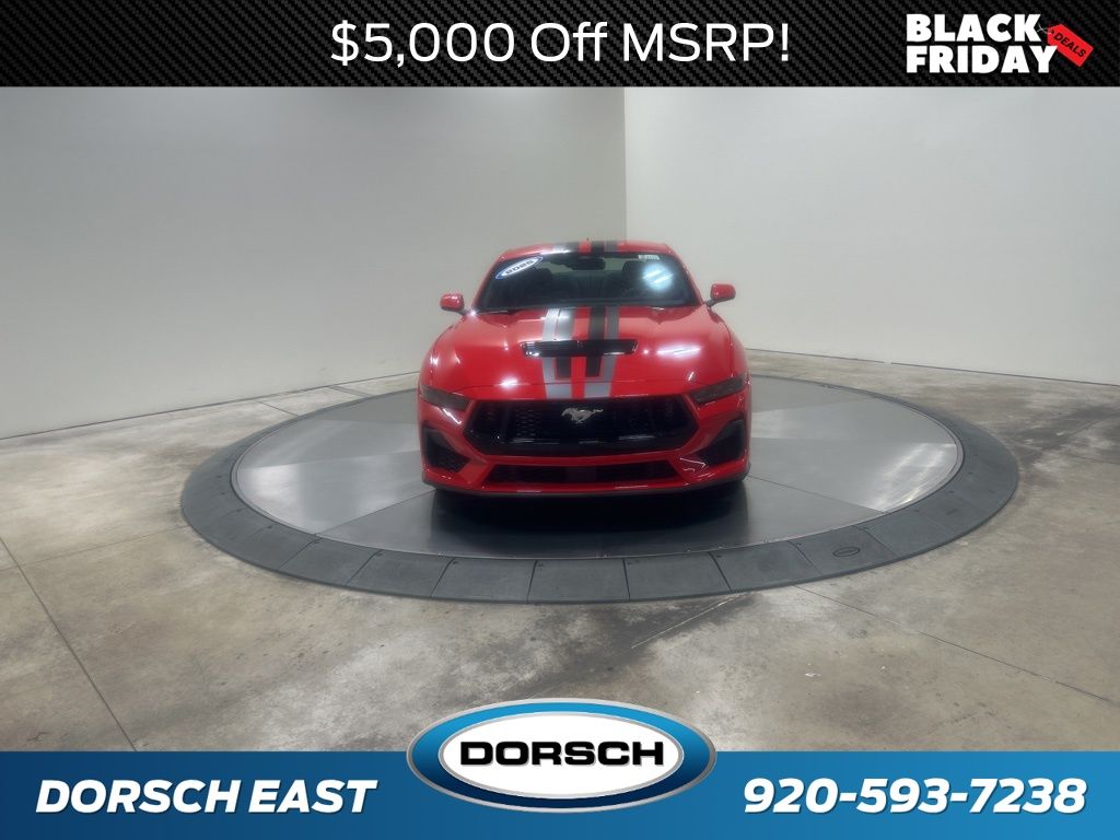 new 2025 Ford Mustang car, priced at $53,800