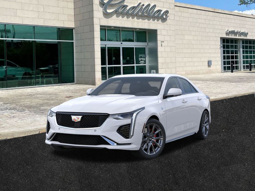 new 2025 Cadillac CT4 car, priced at $48,035