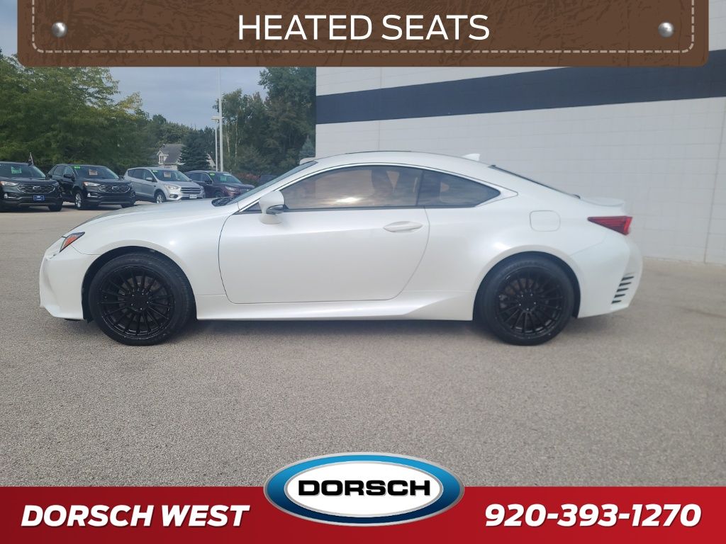 used 2015 Lexus RC car, priced at $19,997