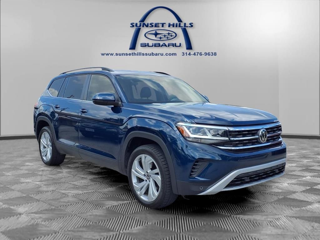 used 2021 Volkswagen Atlas car, priced at $24,814