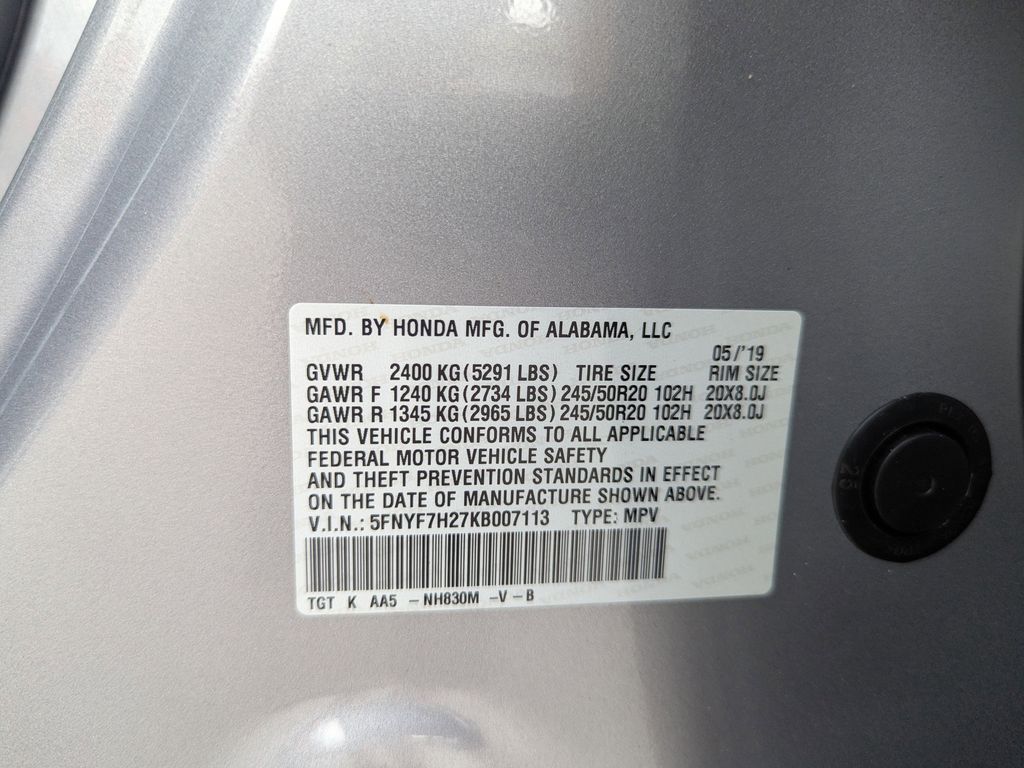 used 2019 Honda Passport car, priced at $20,591