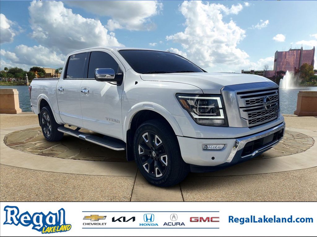 used 2021 Nissan Titan car, priced at $38,000