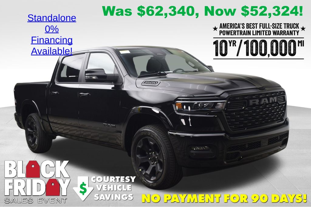 new 2026 Ram 1500 car, priced at $52,324