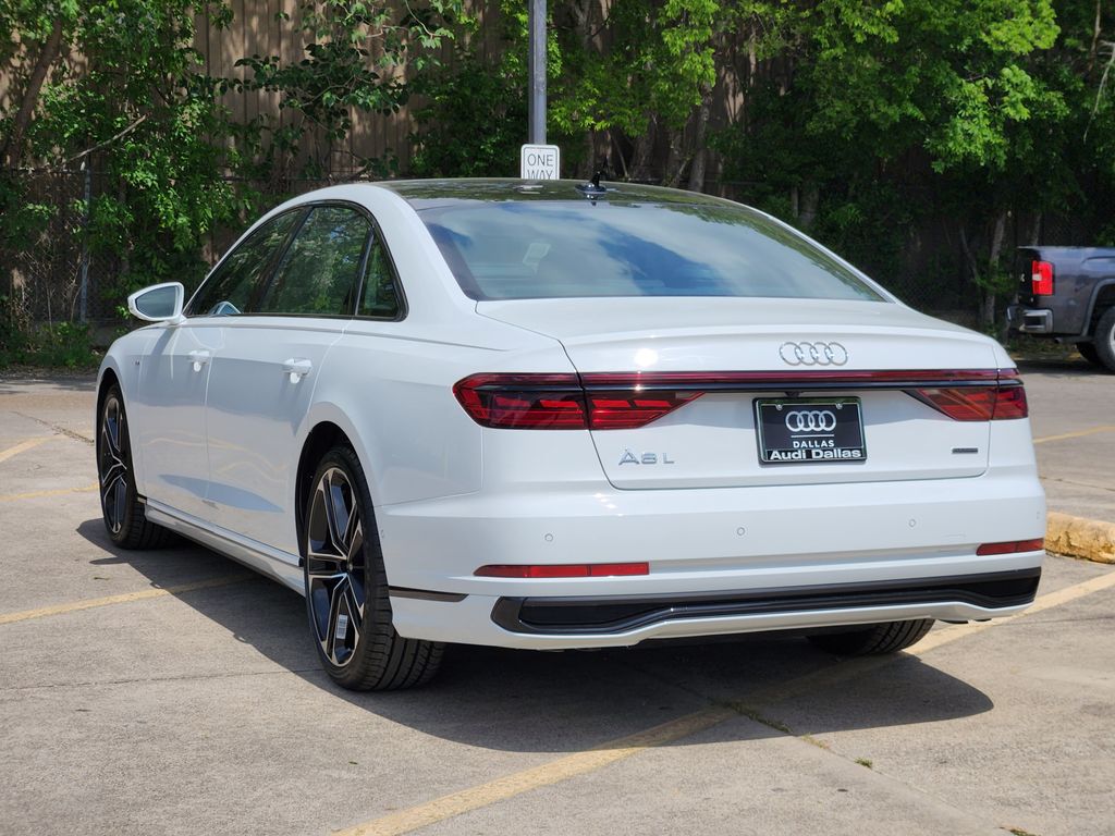 new 2025 Audi A8 car, priced at $100,725
