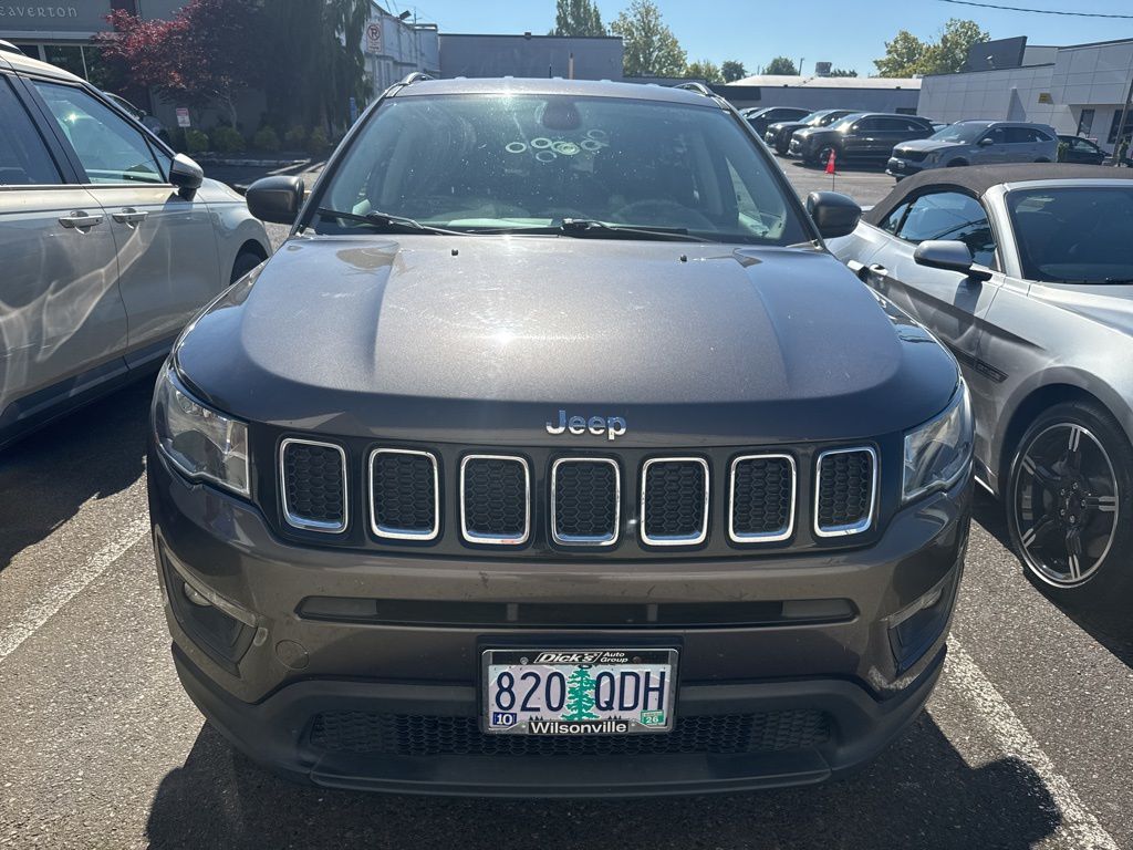 used 2021 Jeep Compass car, priced at $17,656