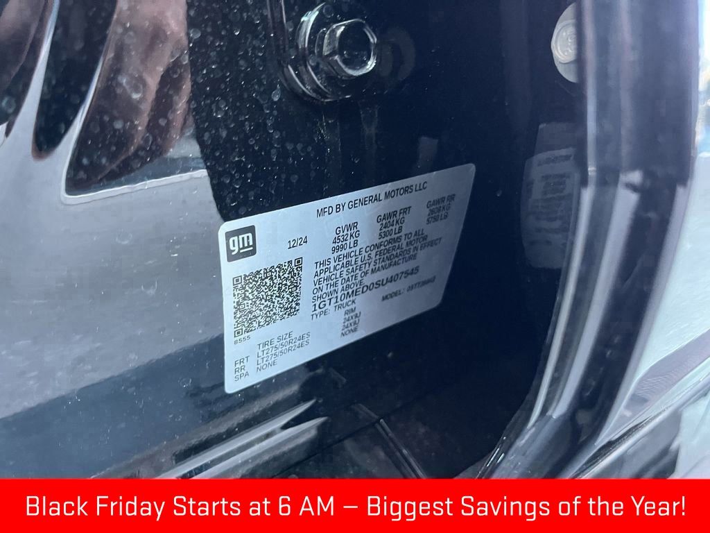 new 2025 GMC Sierra EV car, priced at $86,327