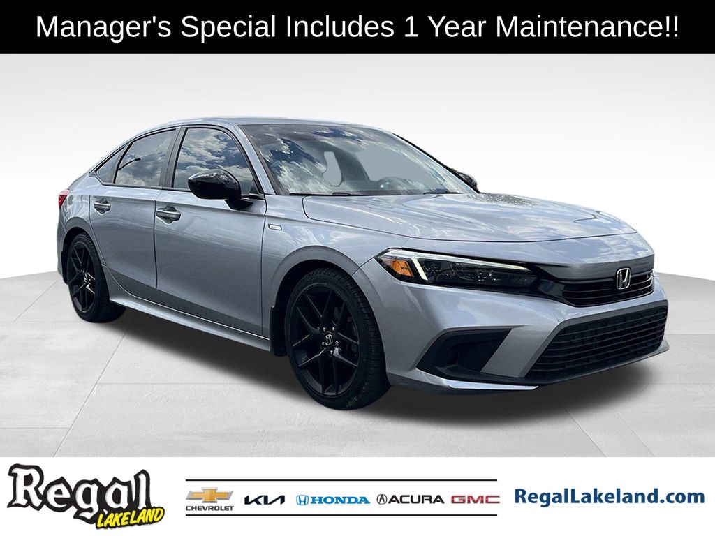 used 2023 Honda Civic car, priced at $19,992