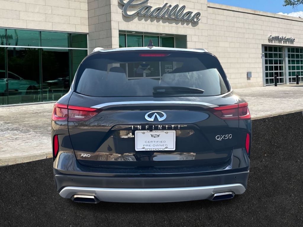 used 2021 INFINITI QX50 car, priced at $27,850