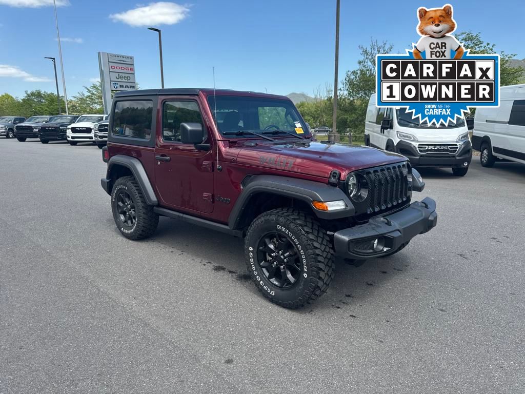 used 2021 Jeep Wrangler car, priced at $28,989