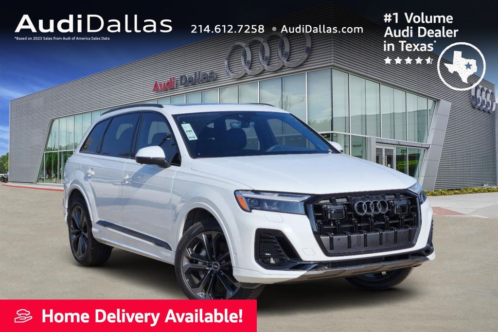 new 2025 Audi Q7 car, priced at $77,750