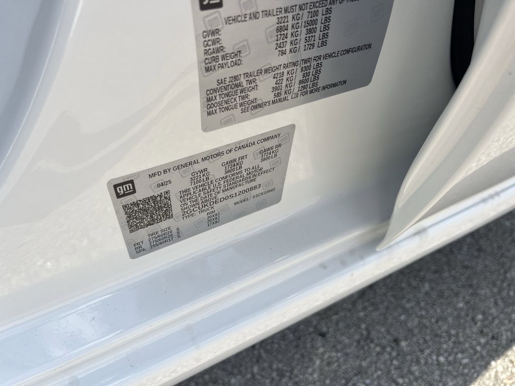new 2025 Chevrolet Silverado 1500 car, priced at $54,389